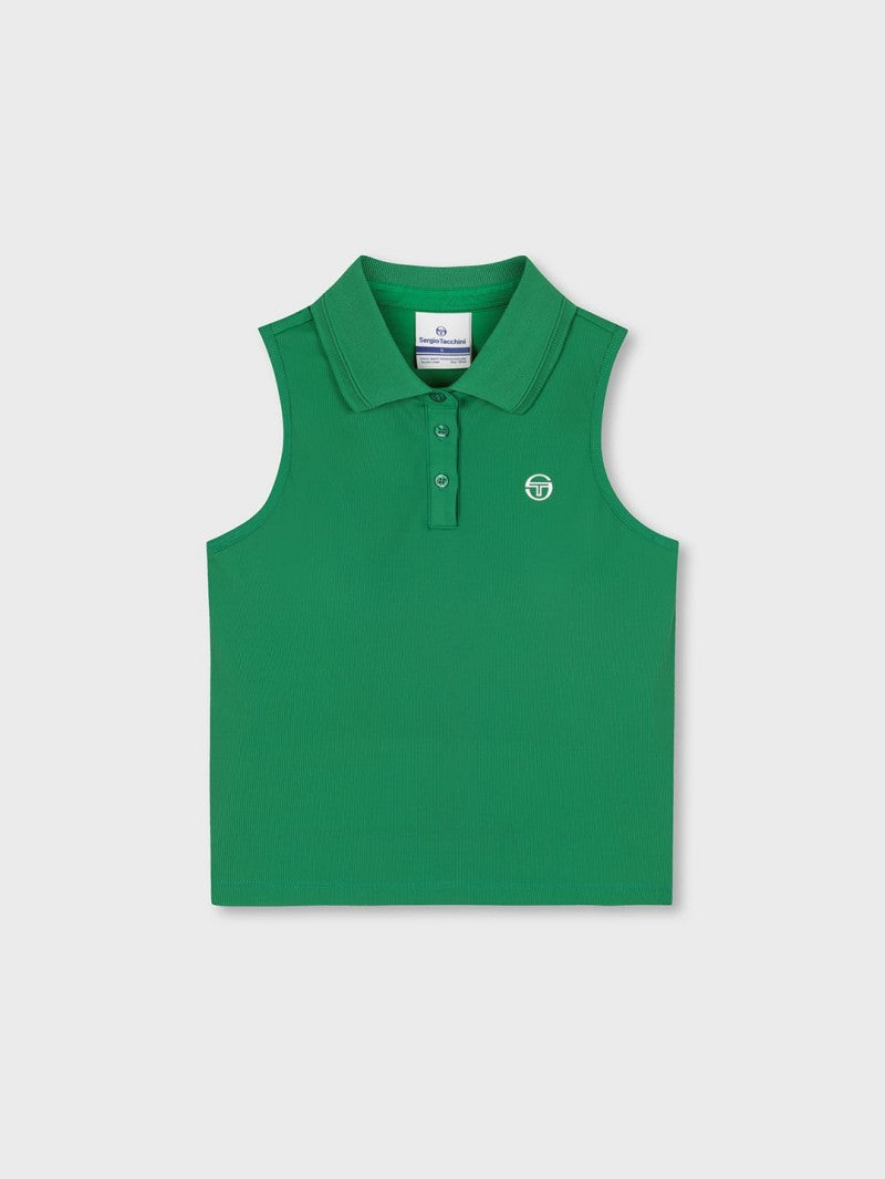 【WE ARE】韓國SERGIO TACCHINI休閒POLO領短版背心(附胸墊) TWPQ16963