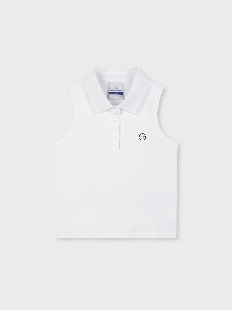 【WE ARE】韓國SERGIO TACCHINI休閒POLO領短版背心(附胸墊) TWPQ16963
