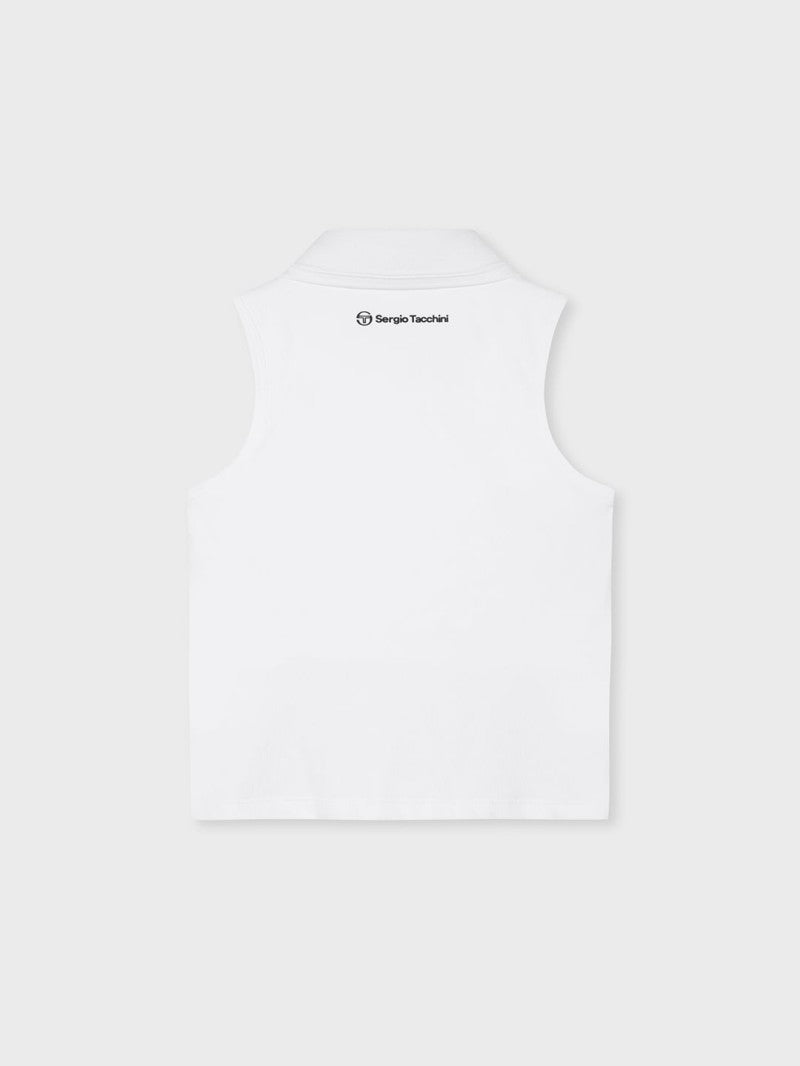 【WE ARE】韓國SERGIO TACCHINI休閒POLO領短版背心(附胸墊) TWPQ16963