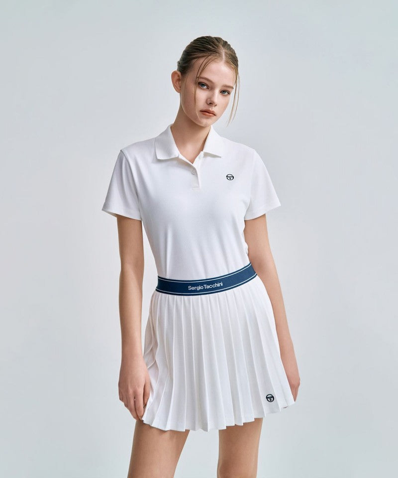 Polo天花板_女款【WE ARE】韓國SERGIO TACCHINI翻領polo衫TWPQ10961