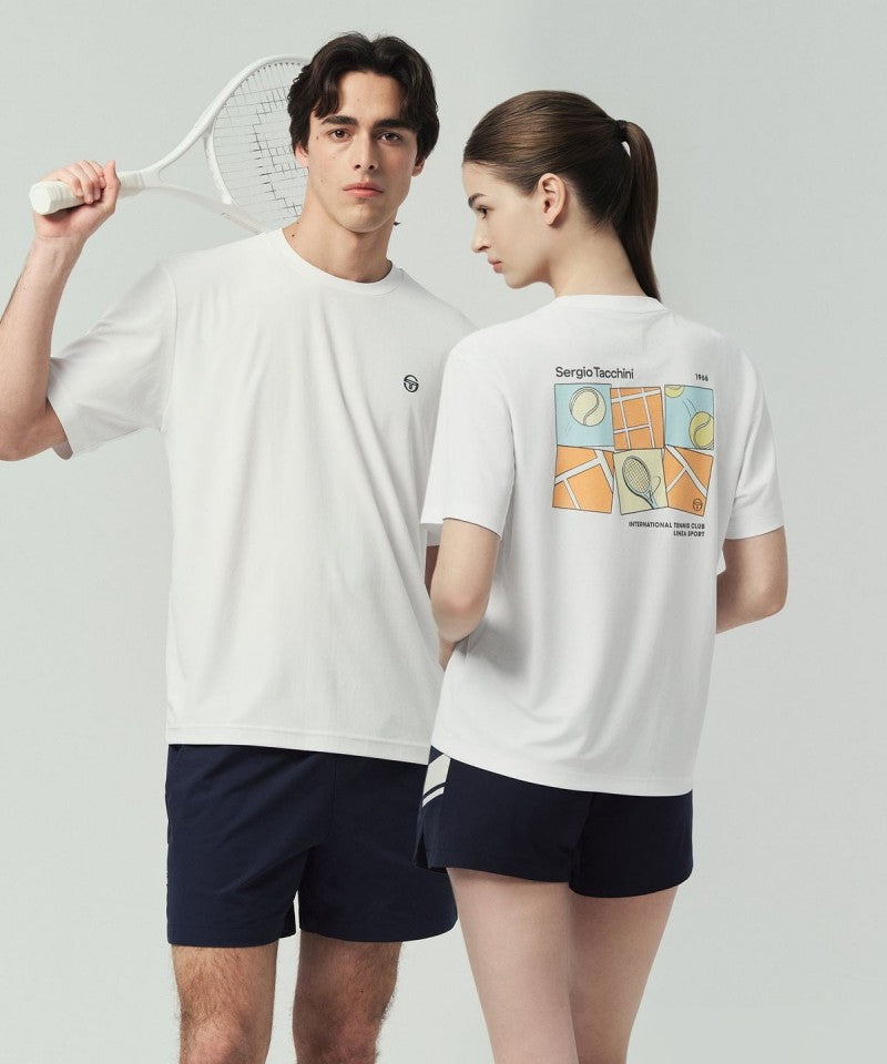 男女同款【WE ARE】韓國SERGIO TACCHINI休閒短袖T恤TXRS11261