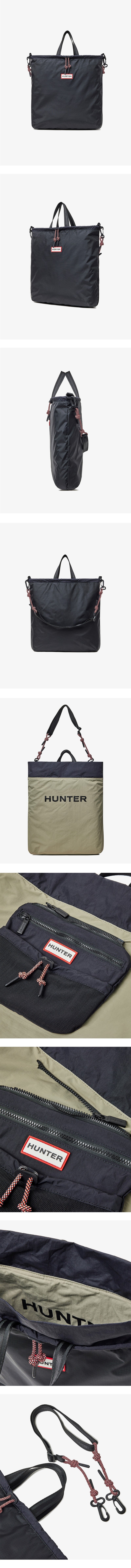 *HUNTER折扣款*【WE ARE】韓國HUNTER 多功能抽繩斜背包HEU7126BTZ