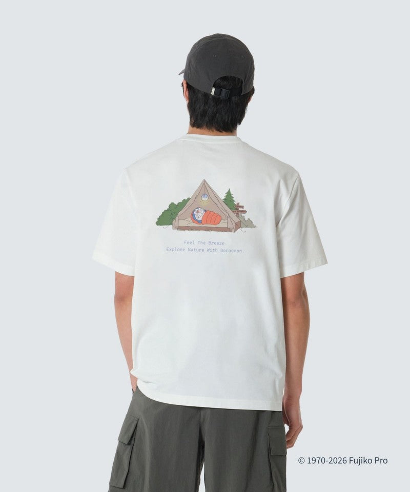 哆啦A夢聯名款 男女同款【WE ARE】韓國snow peak雪峰休閒短袖T恤S26MUFTS94