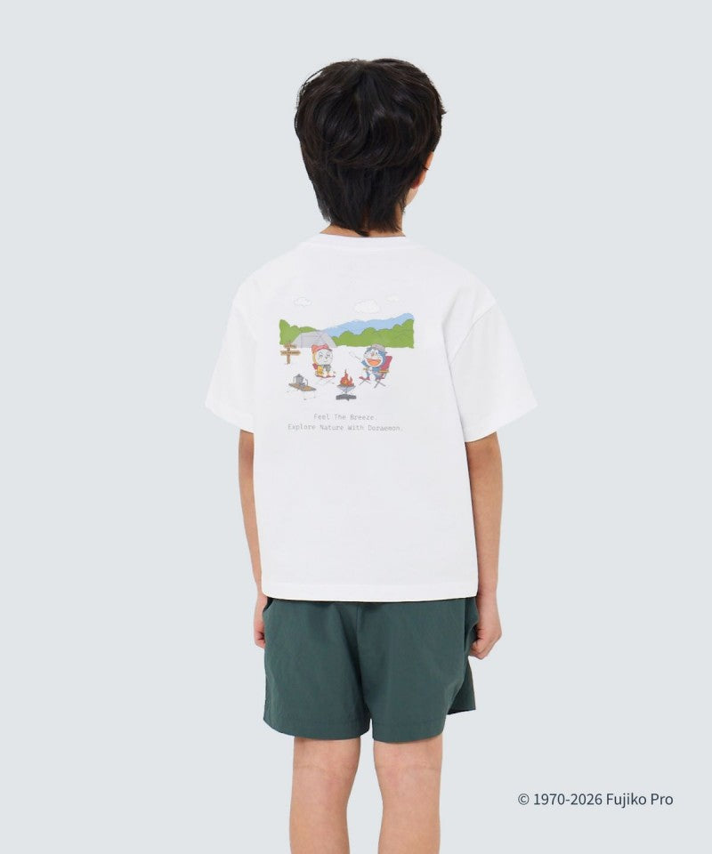哆啦A夢聯名款 兒童款【WE ARE】韓國snow peak雪峰休閒短袖T恤S26MKFTS98
