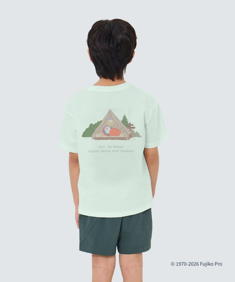 哆啦A夢聯名款 兒童款【WE ARE】韓國snow peak雪峰休閒短袖T恤S26MKFTS97