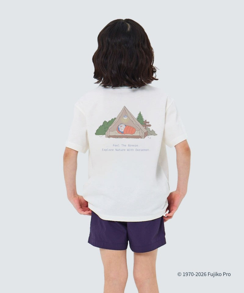 哆啦A夢聯名款 兒童款【WE ARE】韓國snow peak雪峰休閒短袖T恤S26MKFTS97
