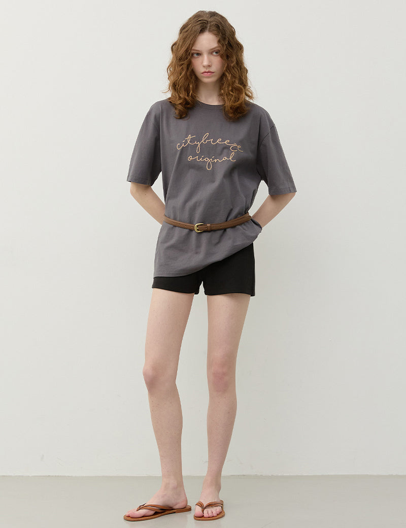 【WE ARE】韓國CITYBREEZE休閒短袖T恤CTI1TS19