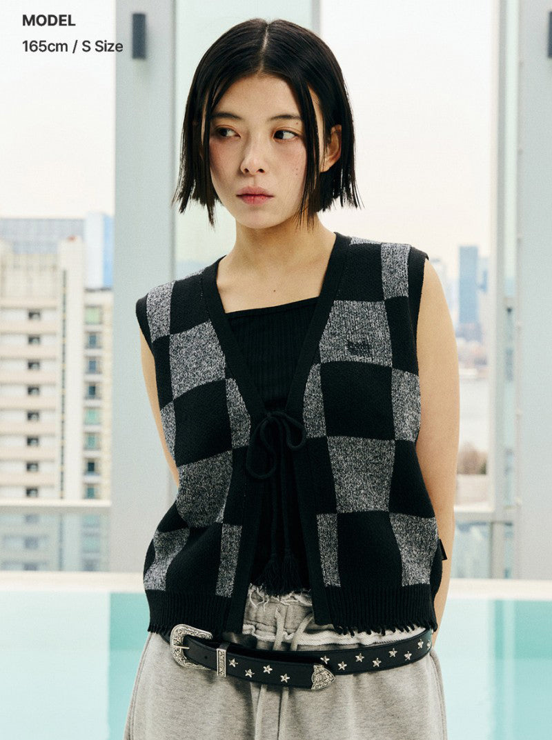 女款【WE ARE】韓國BROWNBREATH休閒針織背心BLMWVTW01