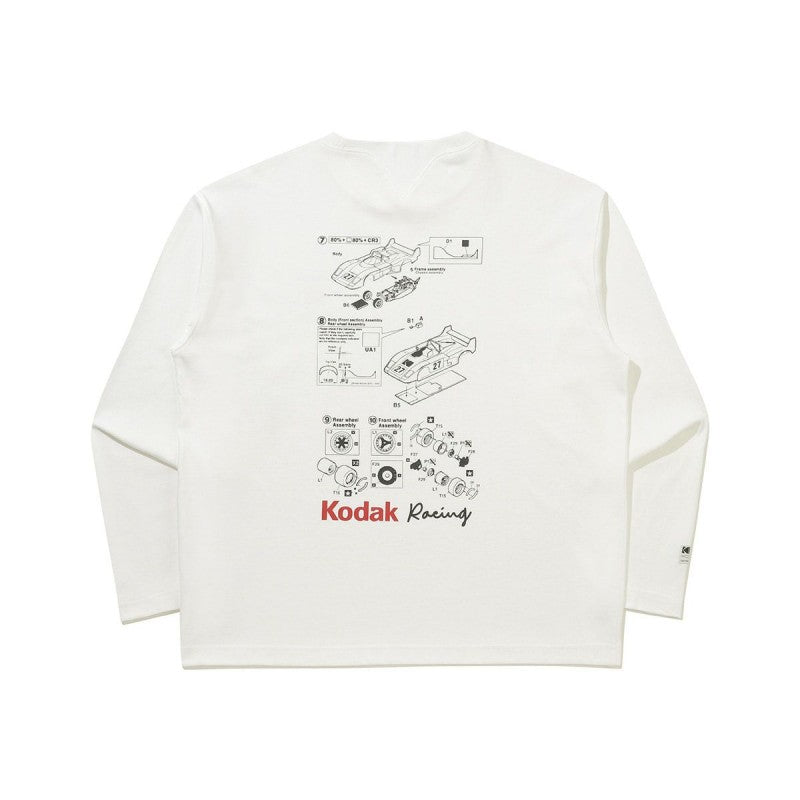 【WE ARE】韓國KODAK柯達休閒長袖T恤K6323LRL81