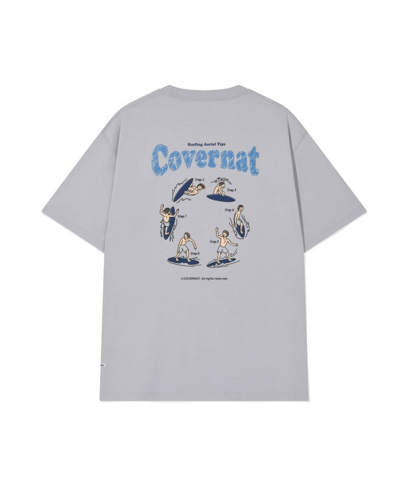 【WE ARE】韓國COVERNAT休閒衝浪短袖T恤 CO2602ST22