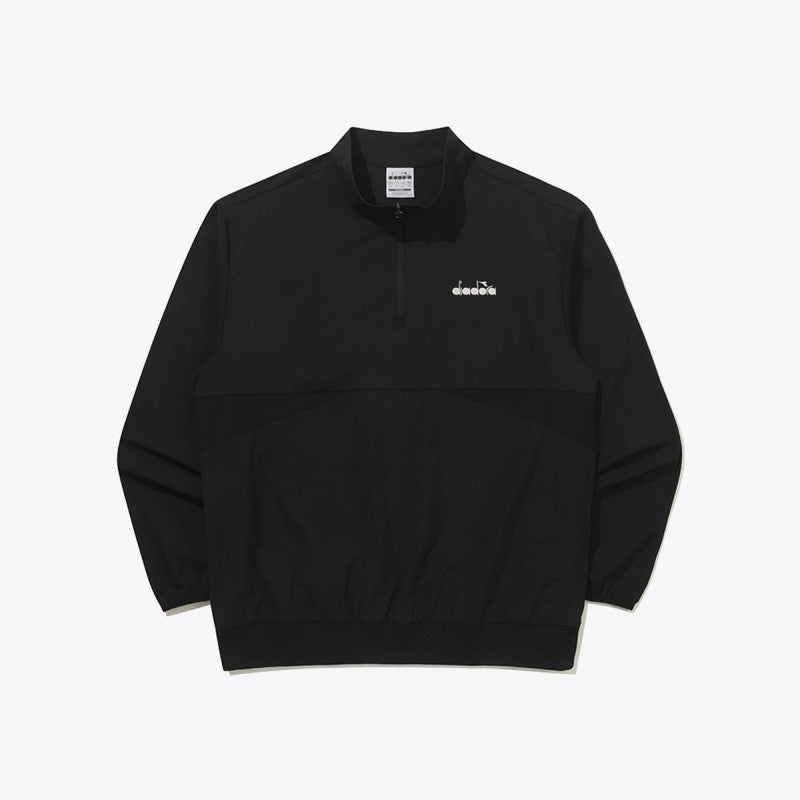 【WE ARE】韓國Diadora 立領半拉鏈上衣 D6323TWT35