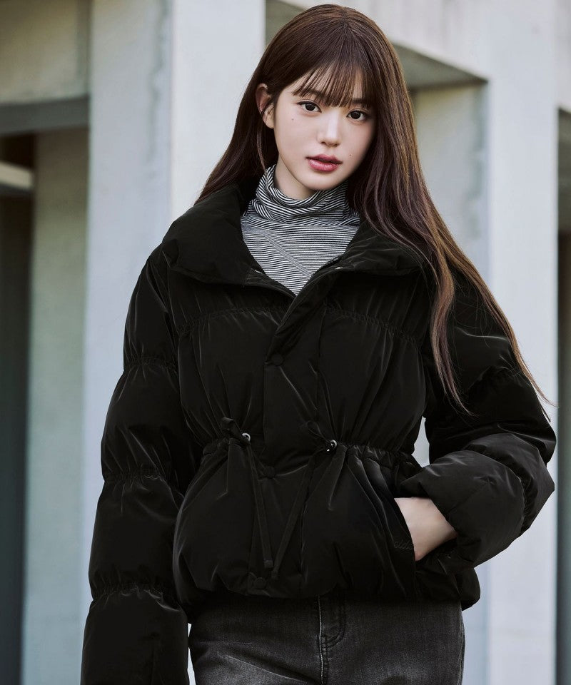 女款【WE ARE】韓國EIDER 立領束腰羽絨外套DWW26554