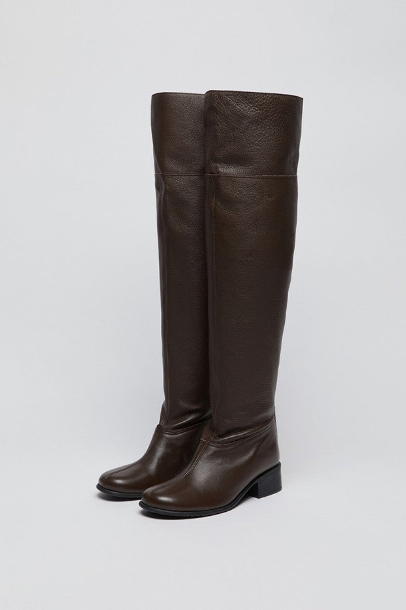 【WE ARE】韓國Archivepke [EXCLUSIVE] Slouch boots 長筒靴子OK3BX26251