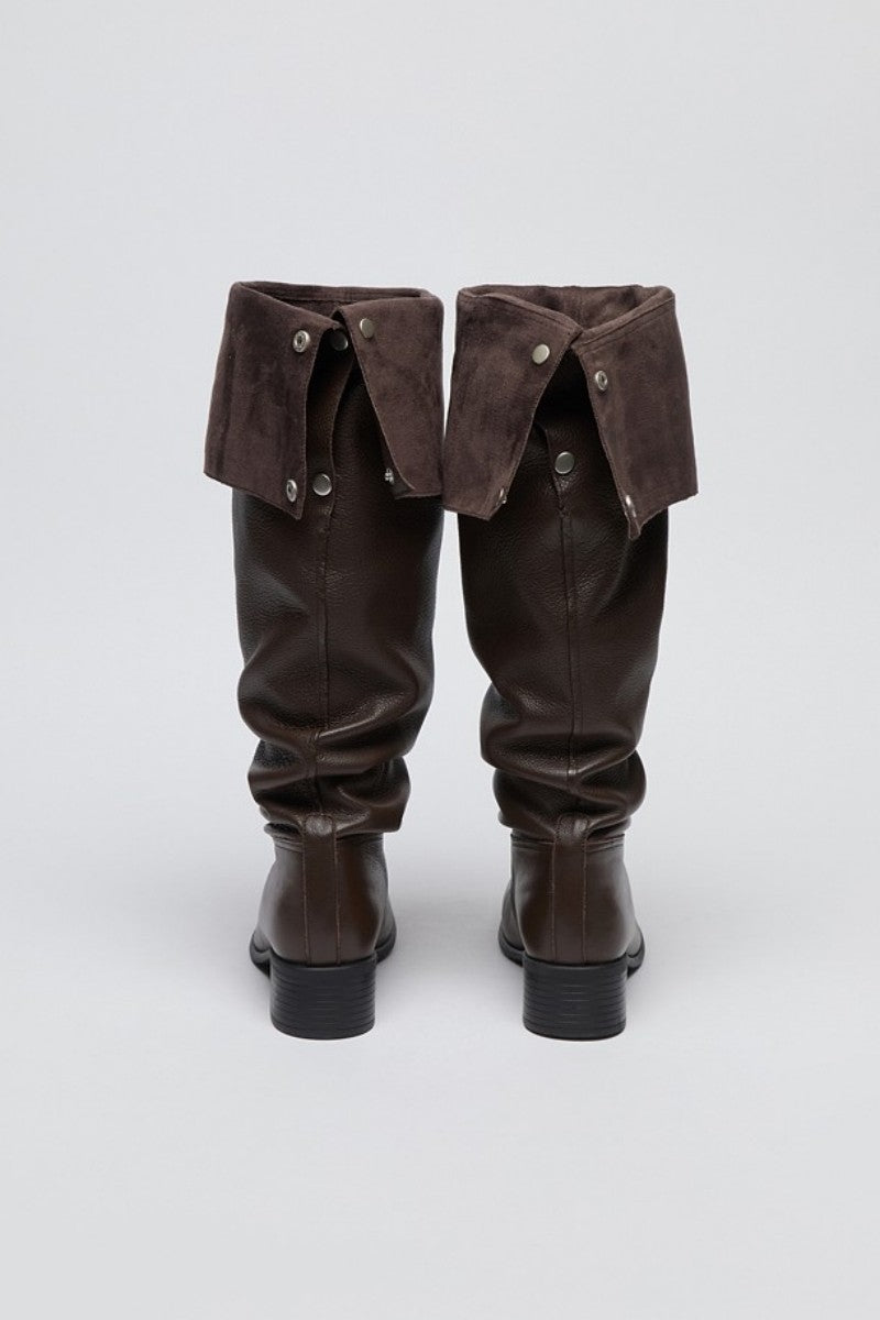 【WE ARE】韓國Archivepke [EXCLUSIVE] Slouch boots 長筒靴子OK3BX26251