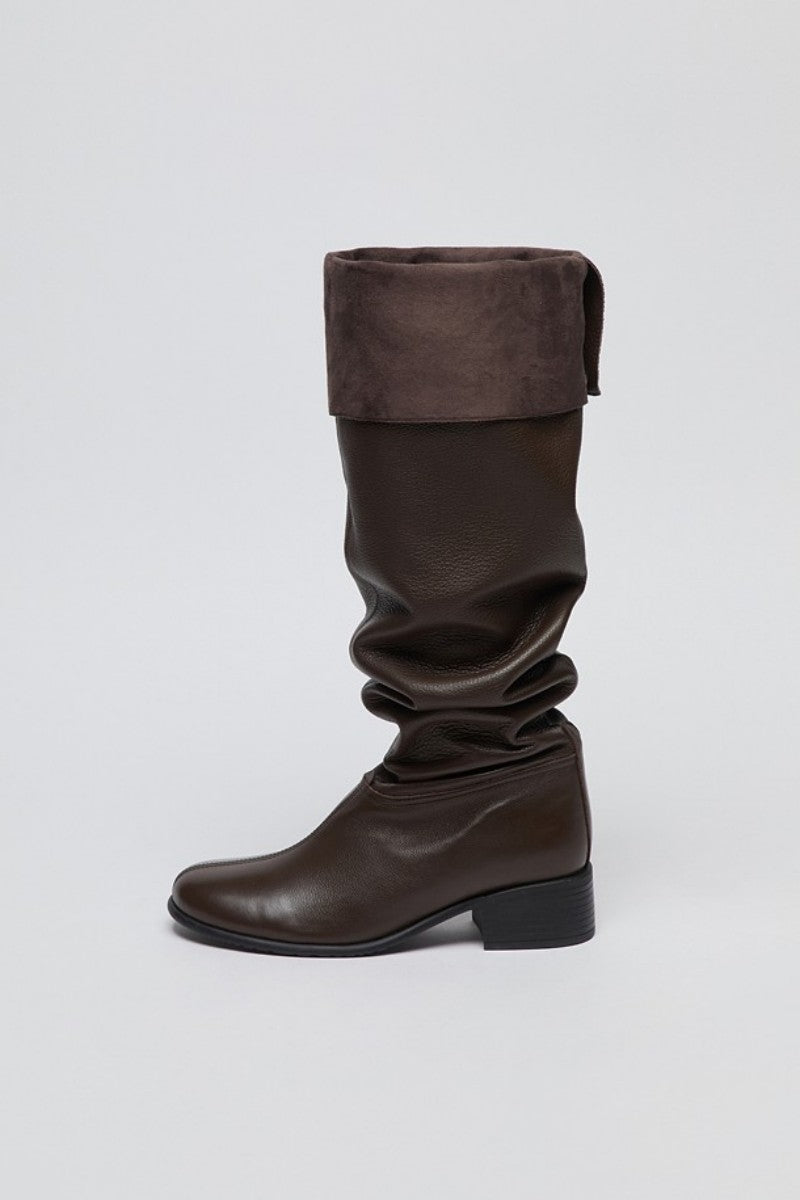 【WE ARE】韓國Archivepke [EXCLUSIVE] Slouch boots 長筒靴子OK3BX26251