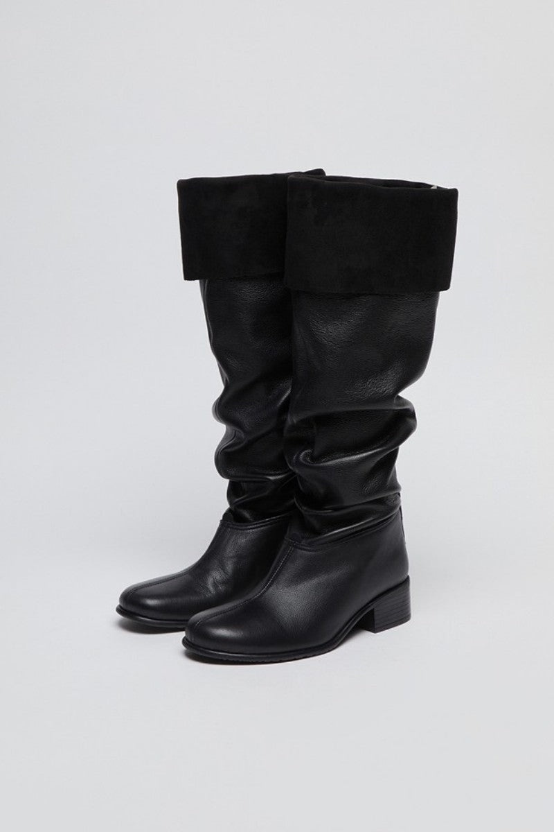 【WE ARE】韓國Archivepke [EXCLUSIVE] Slouch boots 長筒靴子OK3BX26251