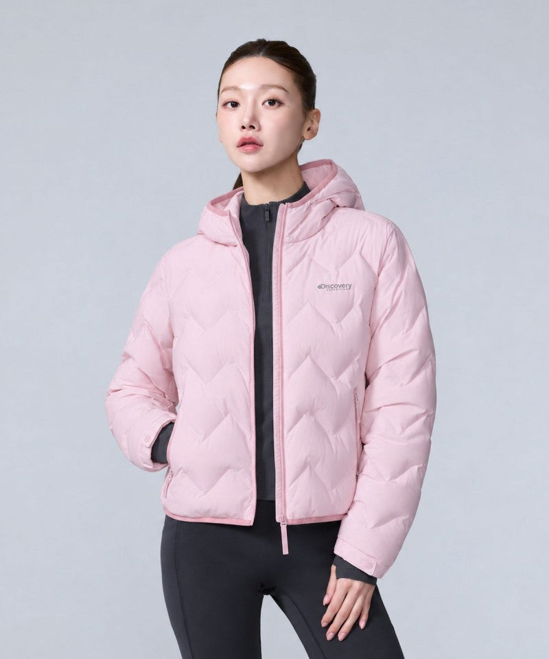 女款【WE ARE】韓國Discovery休閒羽絨服外套DWDJ84066