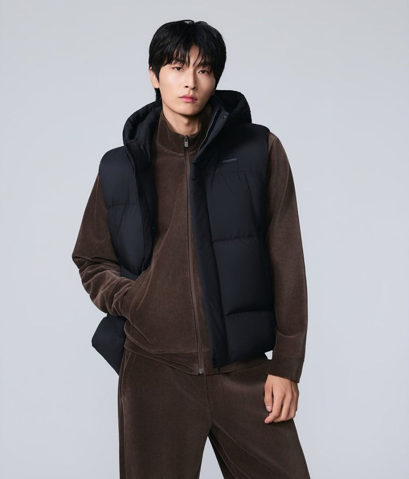 【WE ARE】韓國Discovery休閒羽絨服背心外套DXDV79066