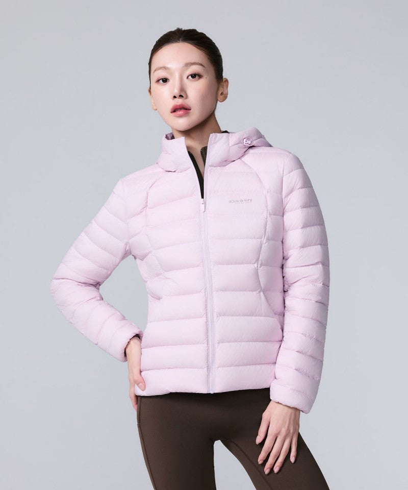 女款【WE ARE】韓國Discovery休閒羽絨服連帽外套DWDJ9T066