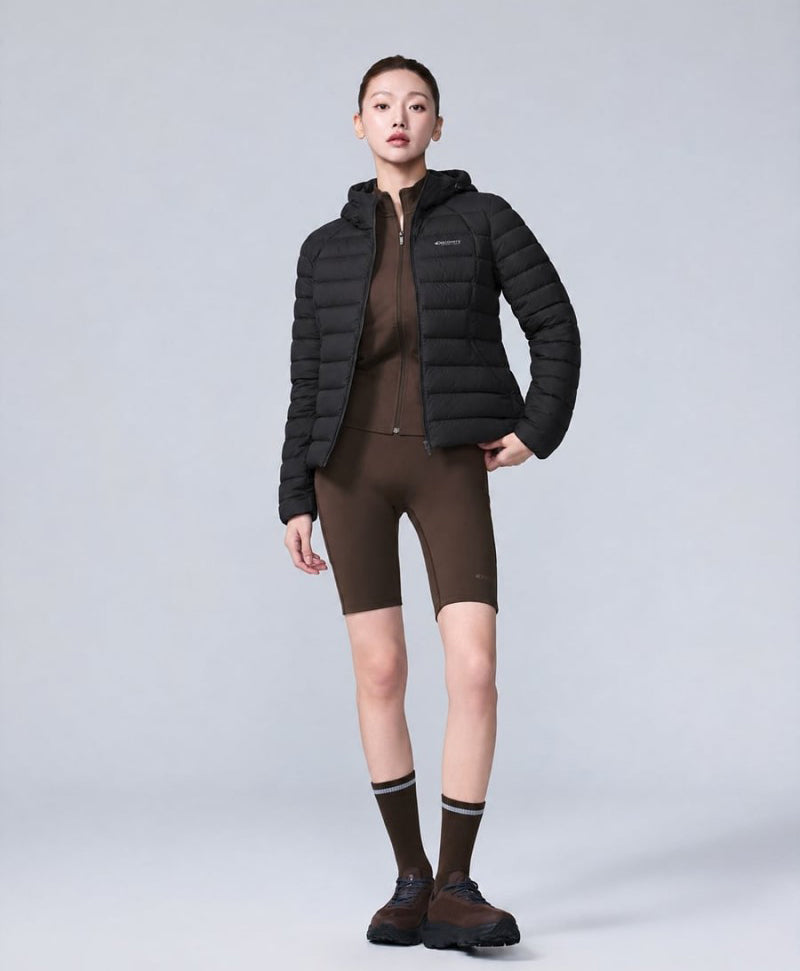 女款【WE ARE】韓國Discovery休閒羽絨服連帽外套DWDJ9T066