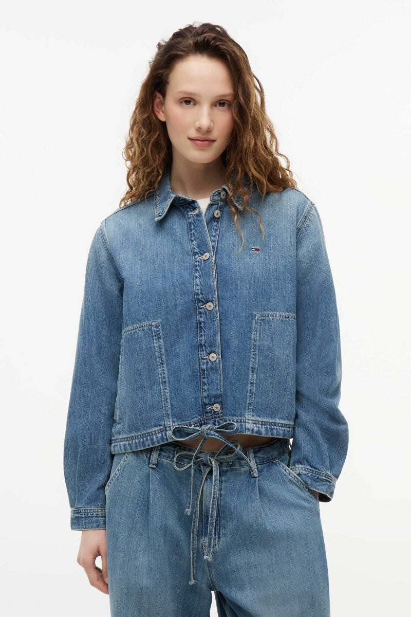 【WE ARE】韓國TOMMY JEANS休閒牛仔外套T32G6NJC10TWT1
