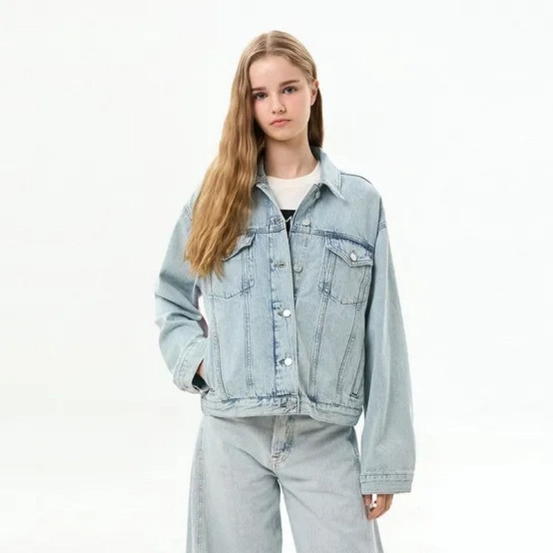 【WE ARE】韓國TOMMY JEANS休閒牛仔外套T32G6NJC11TWT1GB