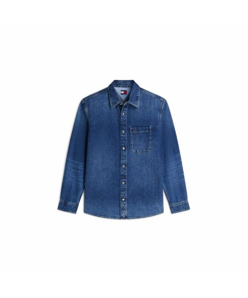 【WE ARE】韓國TOMMY JEANS休閒牛仔襯衫外套T32G6NSH01TMT1
