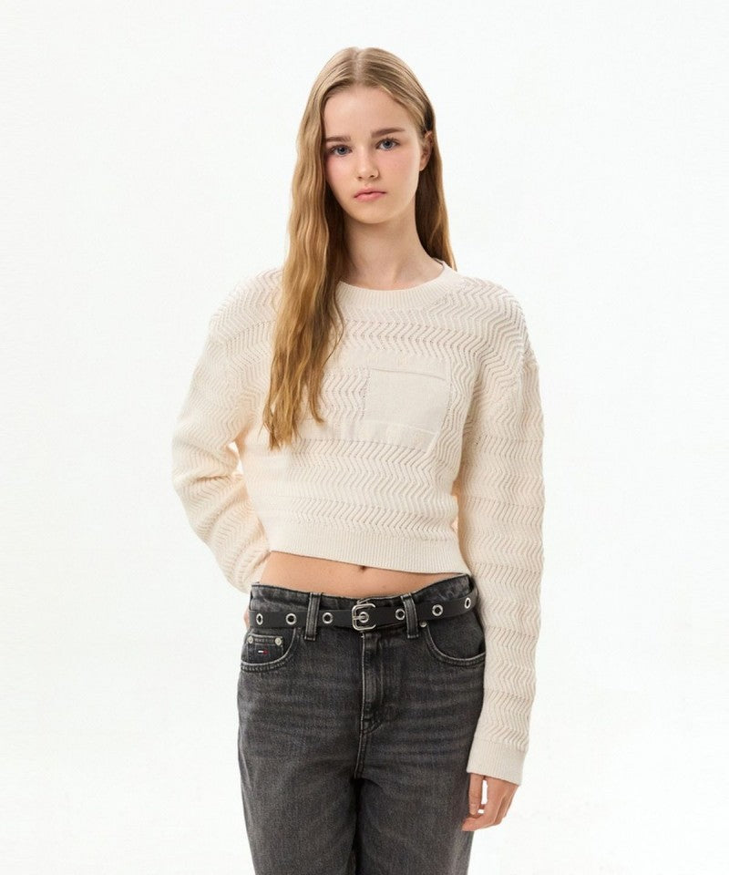 【WE ARE】韓國TOMMY JEANS休閒毛衣T32G6KTO30TWT1