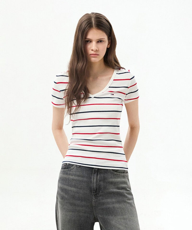 【WE ARE】韓國TOMMY JEANS休閒T恤T32G6TTO10TWT1
