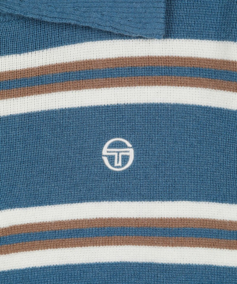 【WE ARE】韓國SERGIO TACCHINI 休閒條紋POLO衫毛衣TWKP30064