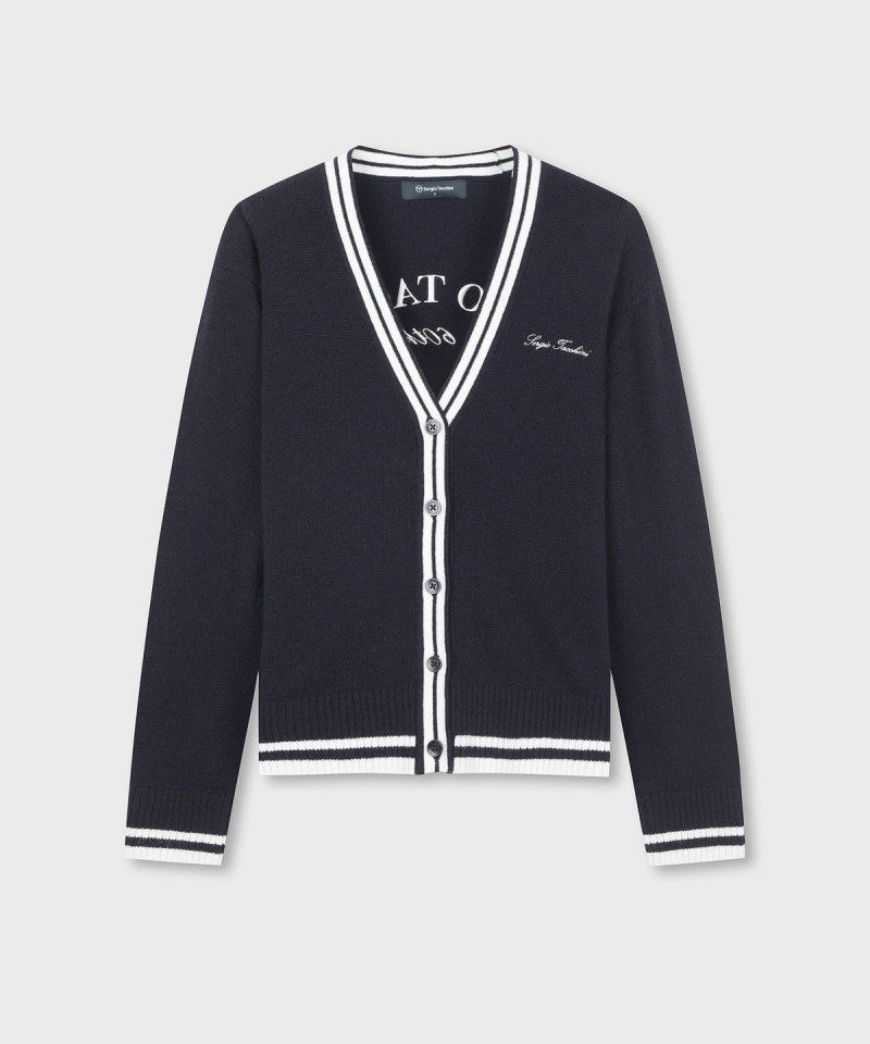 【WE ARE】韓國SERGIO TACCHINI 45%羊毛針織外套（會有針織的感覺） TWKC39064