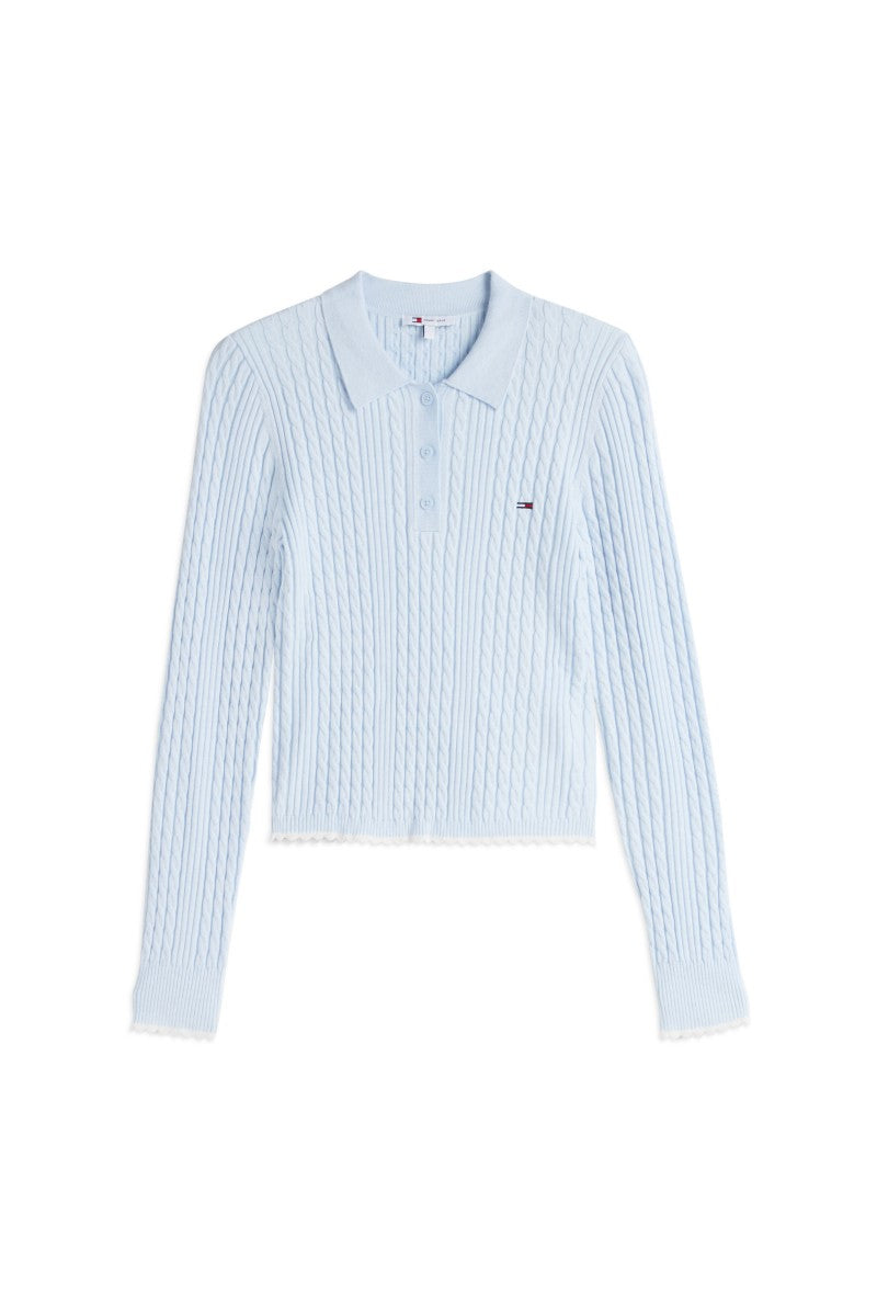【WE ARE】韓國TOMMY JEANS休閒針織上衣T32G7KTO16TWT1