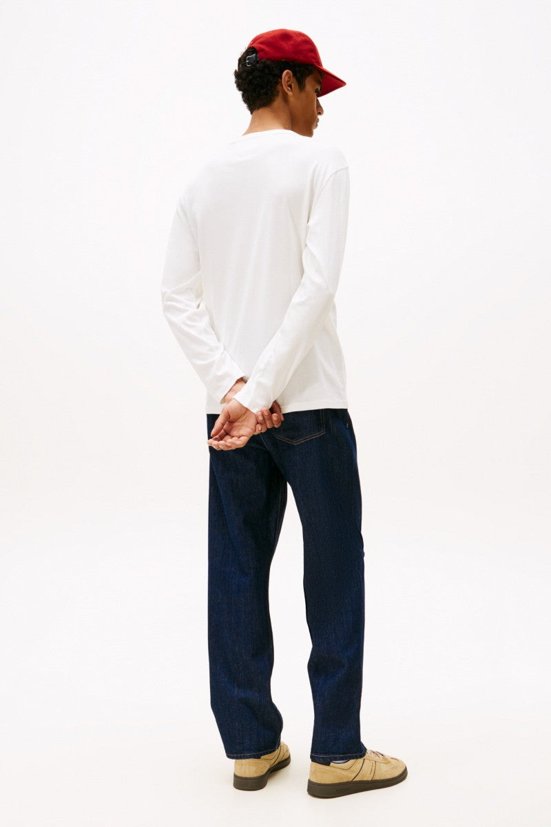 男款【WE ARE】韓國TOMMY JEANS logo休閒長袖棉T  T32G7TTO24TMT1