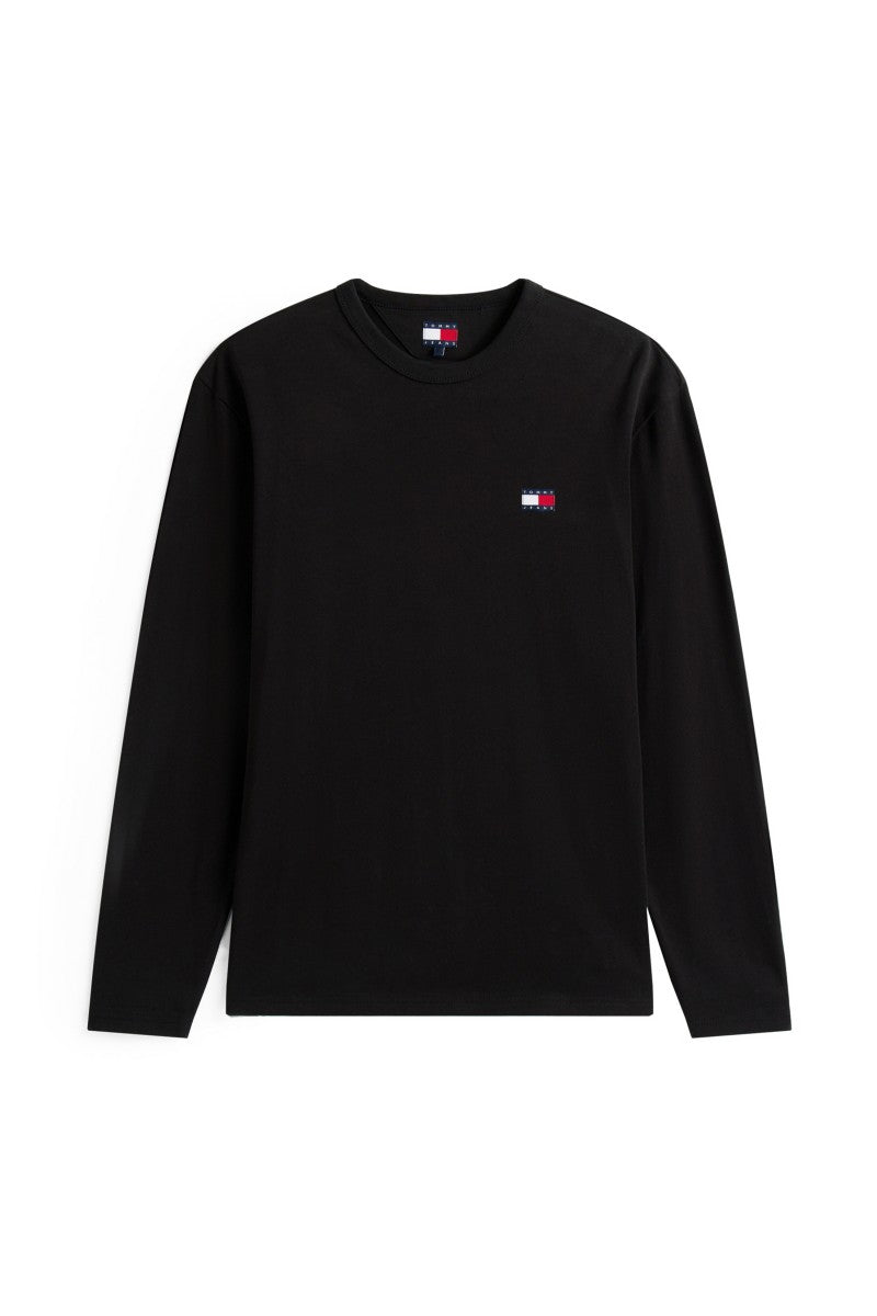 男款【WE ARE】韓國TOMMY JEANS logo休閒長袖棉T  T32G7TTO24TMT1