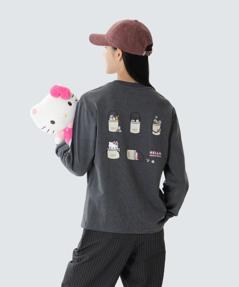 hello kitty聯名款 【WE ARE】韓國snow peak雪峰休閒T恤S26FWFTL85