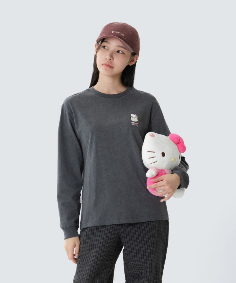 hello kitty聯名款 【WE ARE】韓國snow peak雪峰休閒T恤S26FWFTL85
