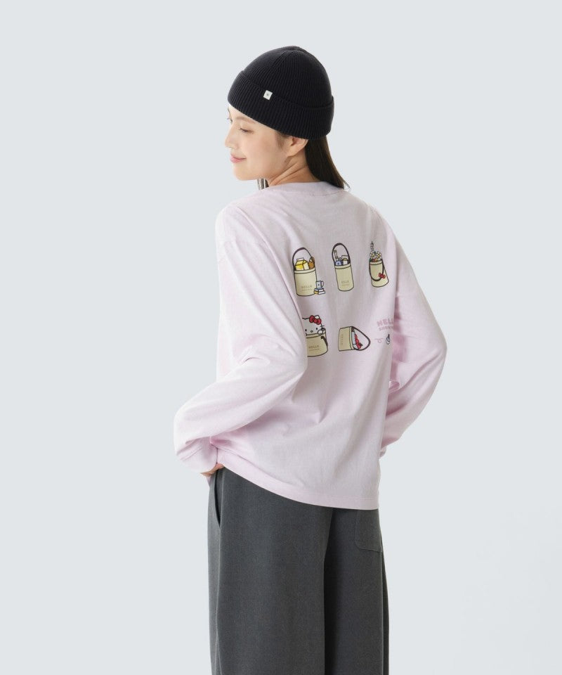 hello kitty聯名款 【WE ARE】韓國snow peak雪峰休閒T恤S26FWFTL85