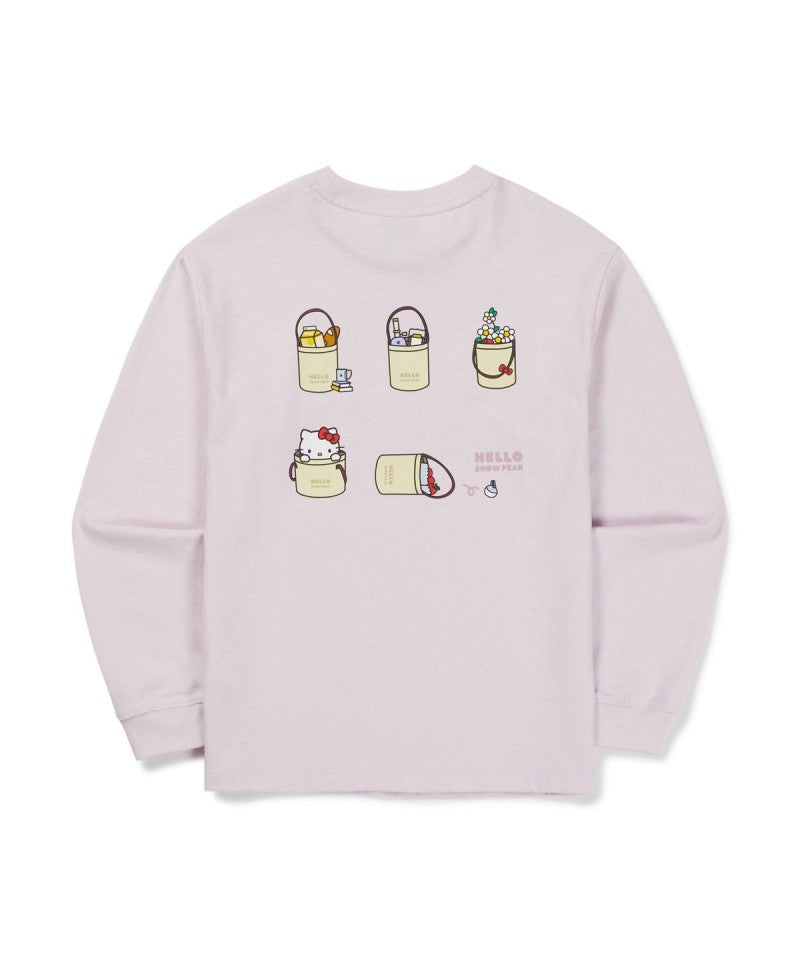 hello kitty聯名款 【WE ARE】韓國snow peak雪峰休閒T恤S26FWFTL85