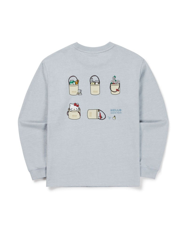 hello kitty聯名款 【WE ARE】韓國snow peak雪峰休閒T恤S26FWFTL85
