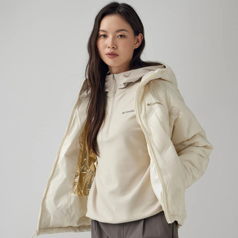 *特價款*【WE ARE】韓國Columbia哥倫比亞輕量鵝絨羽絨服連帽外套C74YL3671