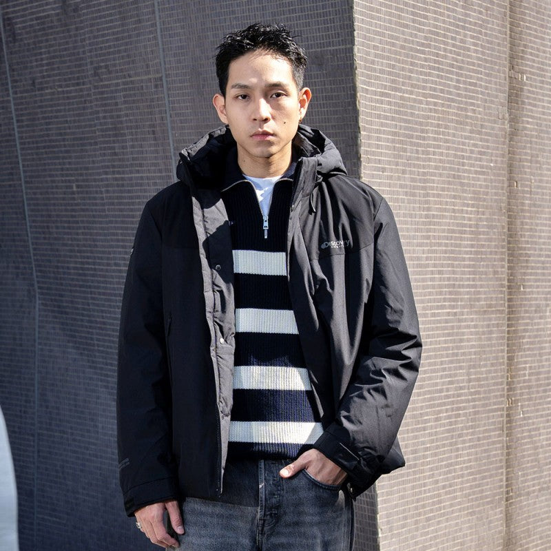 *Dis折扣款*男款【WE ARE】韓國Discovery白標goretex 鵝絨連帽外套DMDJCK056