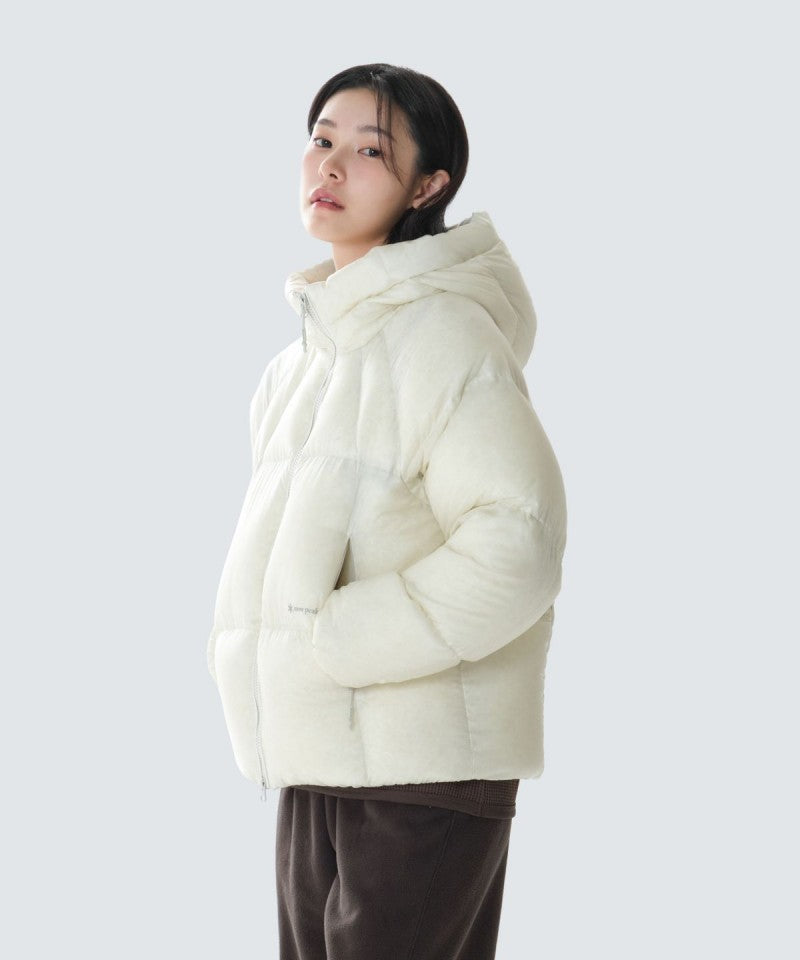 女款 鵝絨【WE ARE】韓國snow peak雪峰羽絨服連帽外套S26WWTDJ73