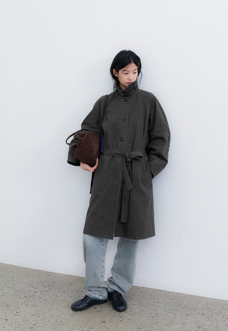 【WE ARE】韓國Atelier Nain休閒長款大衣外套NMP5NWCT1487M0