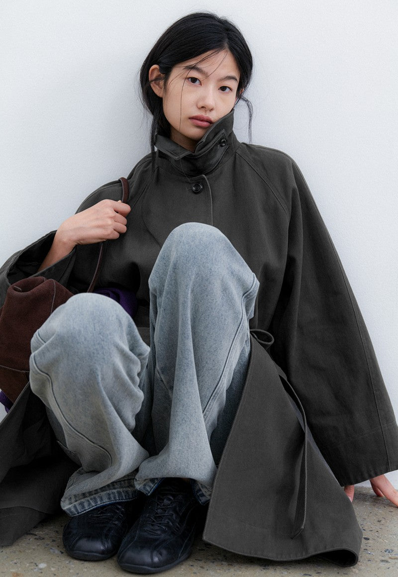 【WE ARE】韓國Atelier Nain休閒長款大衣外套NMP5NWCT1487M0