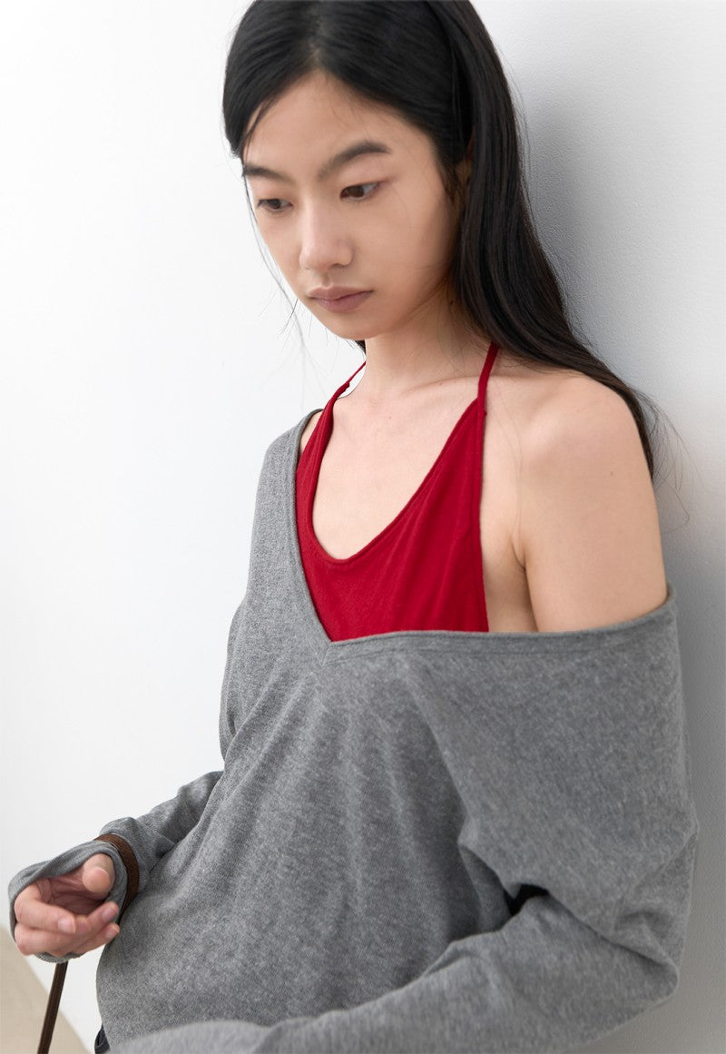 【WE ARE】韓國Atelier Nain休閒針織上衣NMP5NKT7325M0