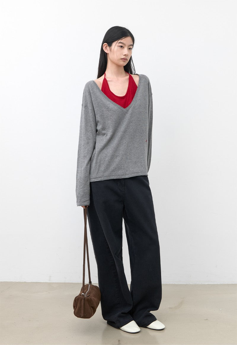 【WE ARE】韓國Atelier Nain休閒針織上衣NMP5NKT7325M0