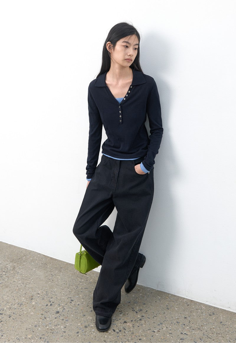 【WE ARE】韓國Atelier Nain休閒針織上衣NMP5NKT7295M0