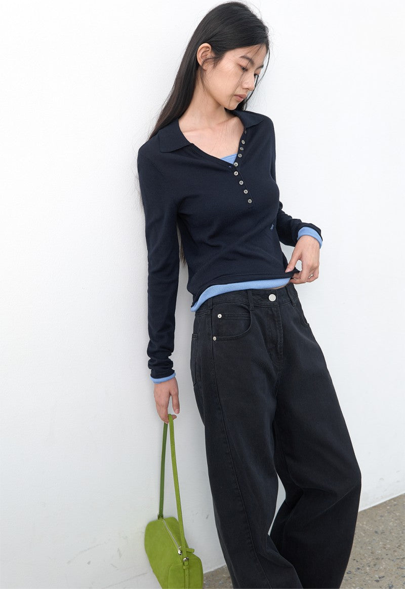 【WE ARE】韓國Atelier Nain休閒針織上衣NMP5NKT7295M0