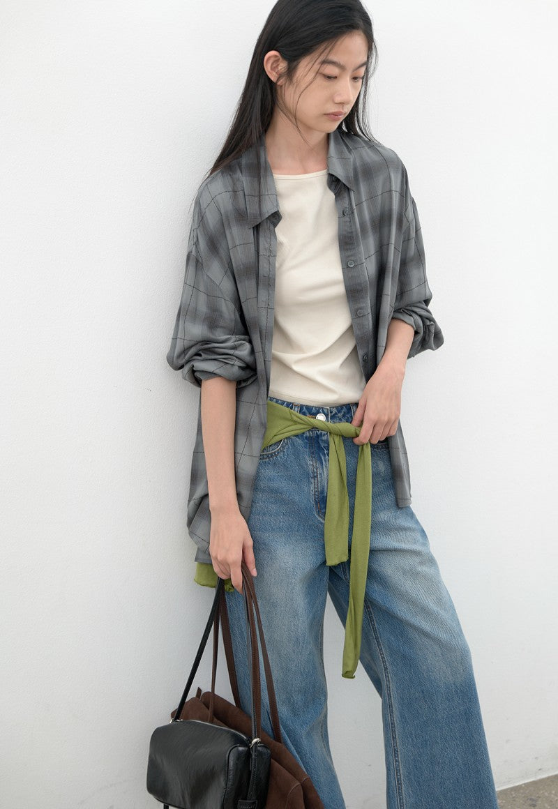 【WE ARE】韓國Atelier Nain休閒襯衫NMP5NWBL4441M0