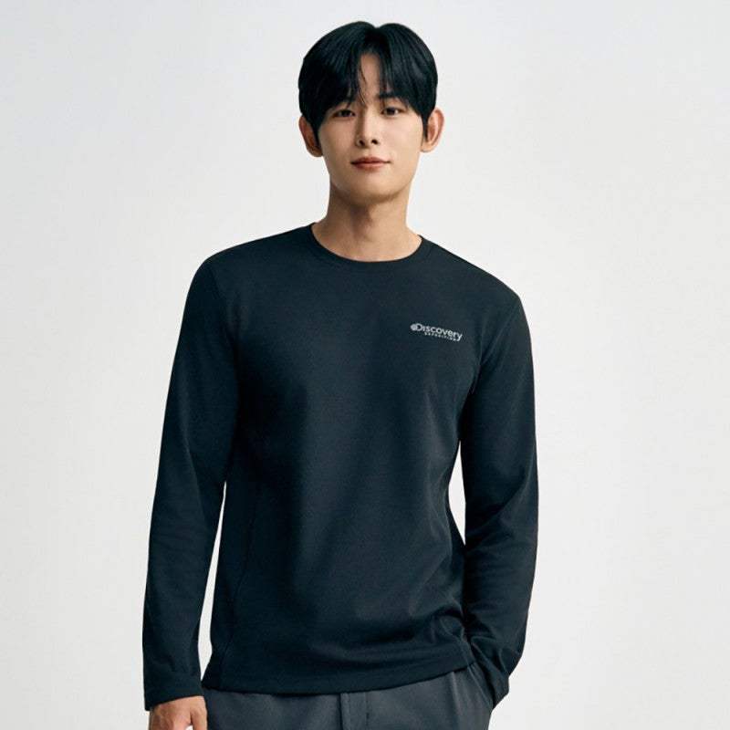 *Dis特價款* 男款【WE ARE】韓國Discovery長袖T恤DMRL33054